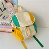 Childrens Canvas Backpack With Padded Straps For School And Outdoor Activities