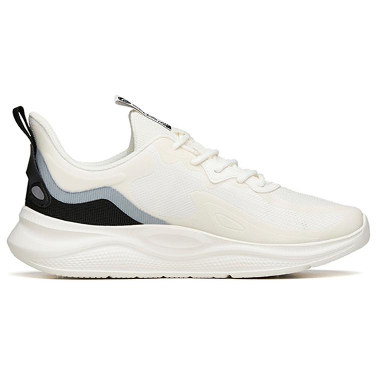 New Anta Ling Yun 2 Slip Resistant, Abrasion Resistant, Breathable Low Top Running Shoes Men's White Black 112145541R-6
