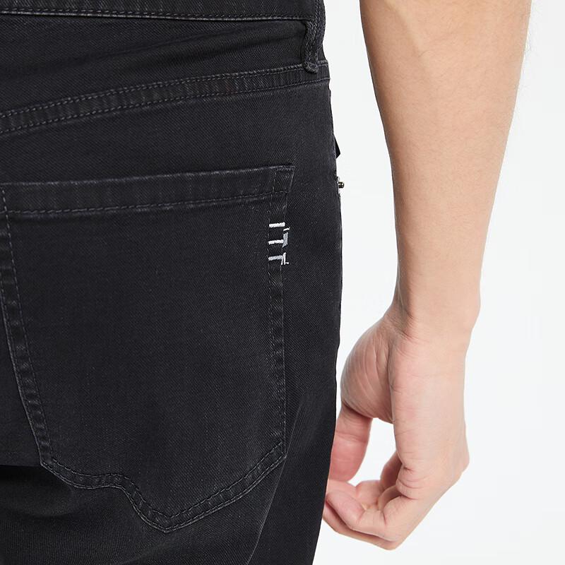 LILANZ Men's Tencel Lyocell Stretch Embroidered Jeans