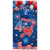 High-Quality Material American Flag Banner Indoor Decoration American Celebration Banner Colorful Balloons for Independence Day