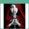 Diy 5d Painting Diamond Pious Prayer Rhinestone Embroidery Cross Stitch Home Decor Handmade Gift