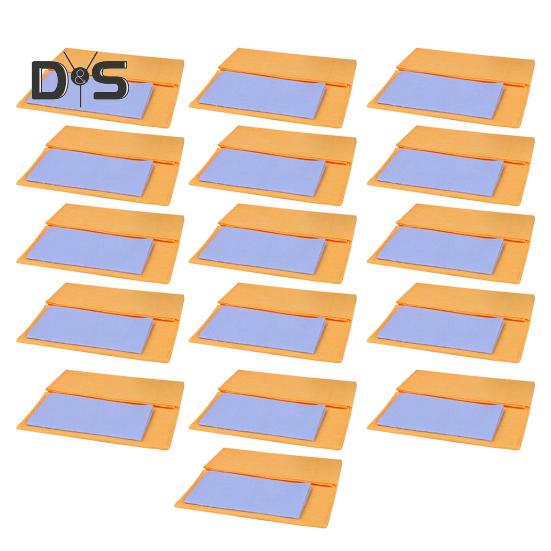 

16 шт. супер впитывающая тряпка для уборки Miracle, многофункциональное замшевое полотенце, бережный уход за поверхностью, быстросохнущая ткань 16pcs