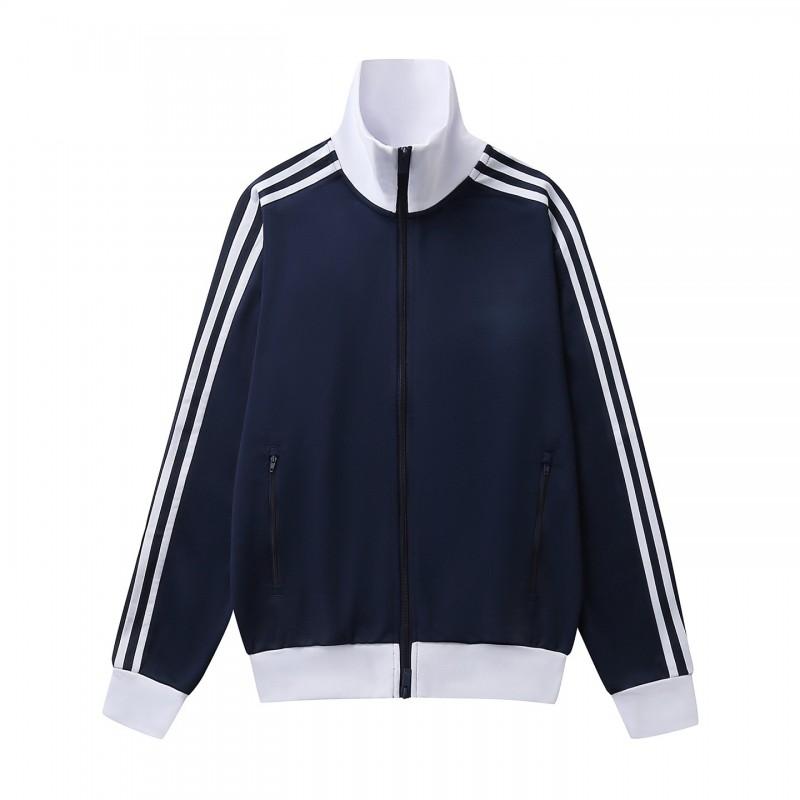 Unisex Cotton Zip-Up Jacket Casual Loose Fit Streetwear Fall Teens Adults