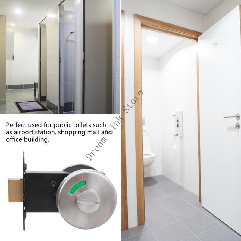 

Q1FD Uprgades Keyless Deadbolts Bathroom Lock for Offices Restaurants & Public Areas CN