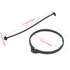 17670SJA013 Car Petrol Diesel Oil Fuel Cap Tank Cover Line with Clip 91594SNAA01 for Honda Civic CRV Accord Jazz City Odysse