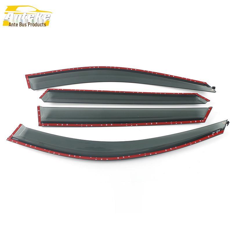 Antek Rain Guards for 2020 Oushang X7 - 3D Stainless Steel Visor Trim