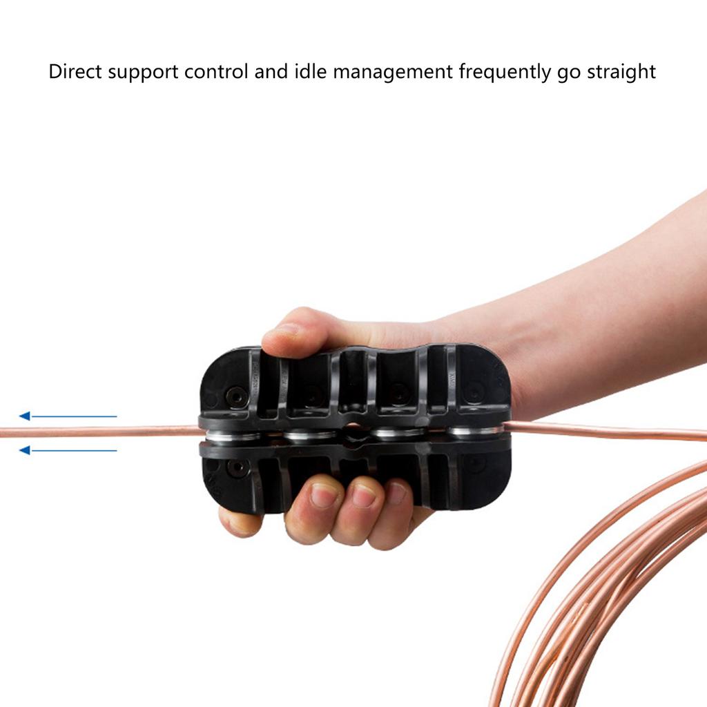 Endireitador Manual de Tubos Ferramenta de Endireitamento de Linhas de Freio Para Tubos de Cobre Alumínio Aço de 6,35/9,52/12,7mm Dispositivo de Reparo