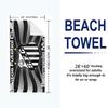 Santos FC Logo Print Beach Towel, Large Soft Quick Dry Towel for Beach Camping Swimming