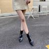 Sexy Pointed Toe High Heels Ankle Women Boots Chelsea Leather Shoes Winter 2025 Trend New Office Elegant Shoes Pumps Botas Mujer