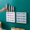 Porte-couverts mural en plastique pour ustensiles de cuisine et vaisselle