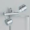 Thermostatic Shower Faucet Mixing Valve Thermostatic Faucets Shower Bathroom Combination Water Mixer Bathtub Faucet with Handle