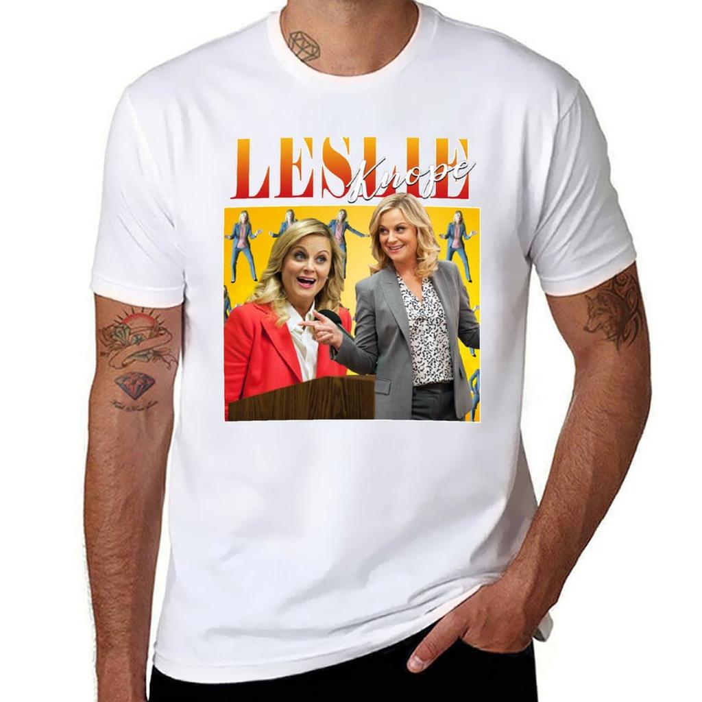 Leslie Knope Tee Tshirt Streetwear Print Tee Shirt
