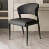 Nordic Luxury Hotel and Home Dining Chair with Backrest