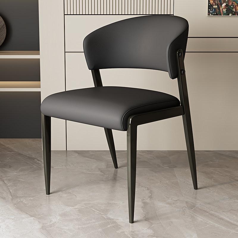 Nordic Luxury Hotel and Home Dining Chair with Backrest