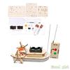 1Set Diy Science Toys Kids Diy Paddle Wheel Ship Assembling Model Stem Electric Educational Teaching Kit Experiment Puzzle Toy