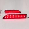 1 Set Led Rear Bumper Reflector Lights For Honda CRV CR-V 2007 2008 2009 Fog Lamp Brake Taillight Light