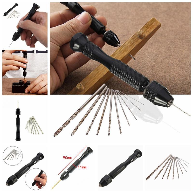 💰Koop 11X/Set Hand Drills Twist Drill 