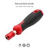 Self-locking Screwdriver Bit Handle Screwdriver Holder for 1/4'' 6.35mm Hex Tip