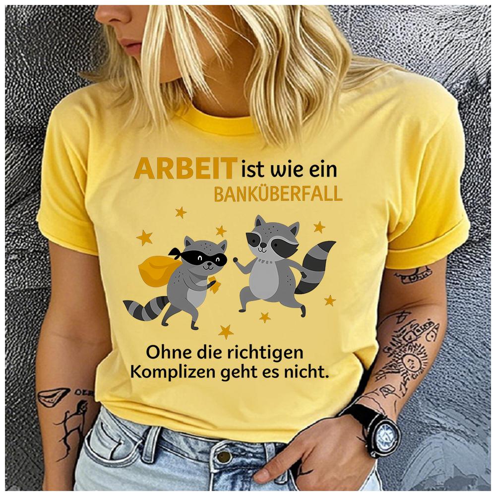 Unisex Polyester Summer Top with Astrology Print Loose round Neck Short Sleeve Fashion for Lovers of Cute Squirrels