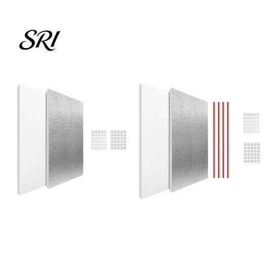 Waterproof AC Insulation Panel 1 Set Window Kit Air Conditioner Foam Seal Panels Blocks Cold Heat Leaks Summer Winter Conditioning Weather Stripping
