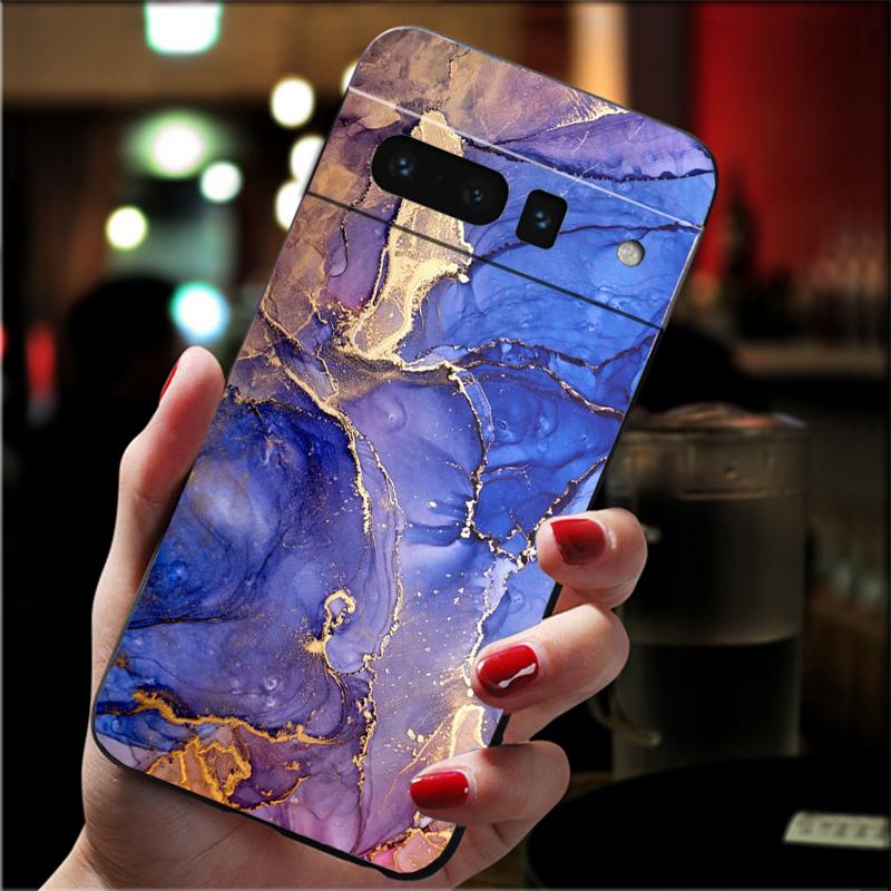 Phone Case For Google Pixel 10 Pro XL 9 Pro XL 9A 8 7 6 Pro Pixel 8A 7A 6A Pixel 8 7 6 5 Marble
