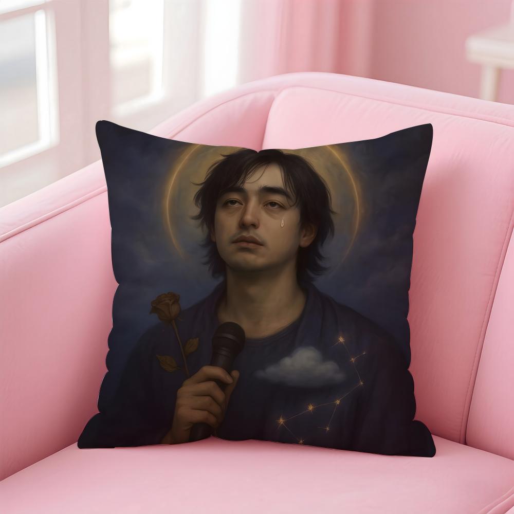 

Fit for Fashion Singer rap star JJoji Miller Cushion Cover Linen Pillowcase Cover Soft Decor for Sofa Home Room 30x30cm