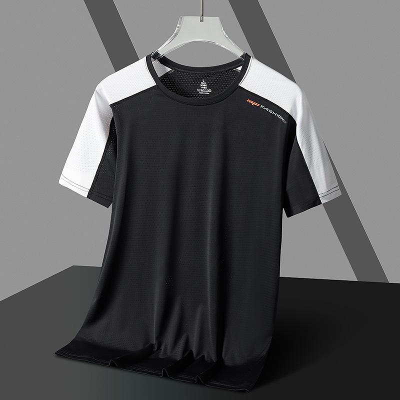 2023 Cool Color Block Butterfly Mesh Quick-Dry Couple T-Shirt