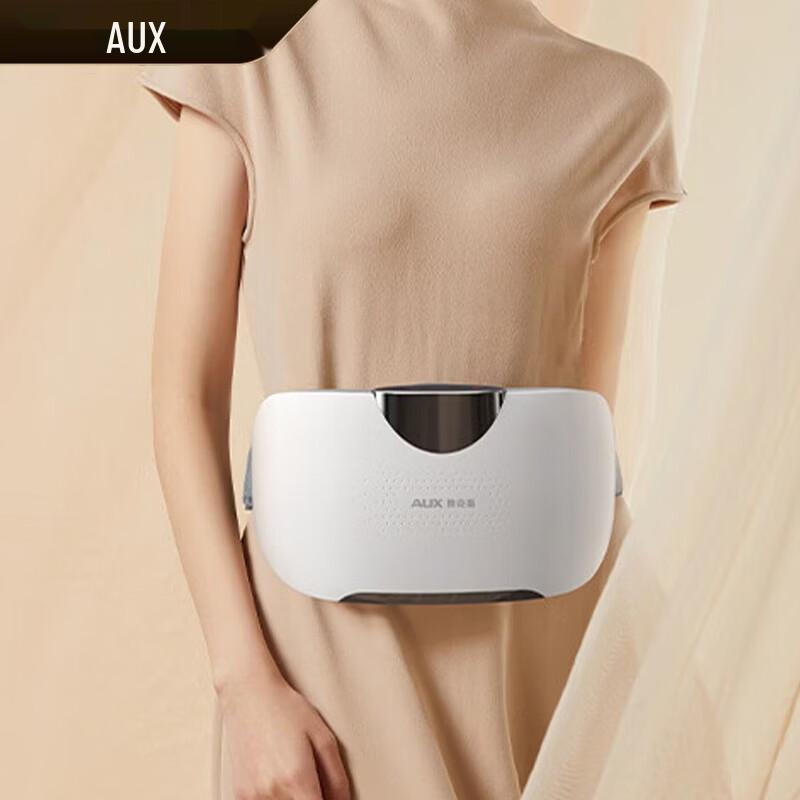 AUX Automatic Waist & Abdominal Massager with Red Light Heat