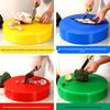 LIJIA FITMENT Round PE Antibacterial Cutting Board