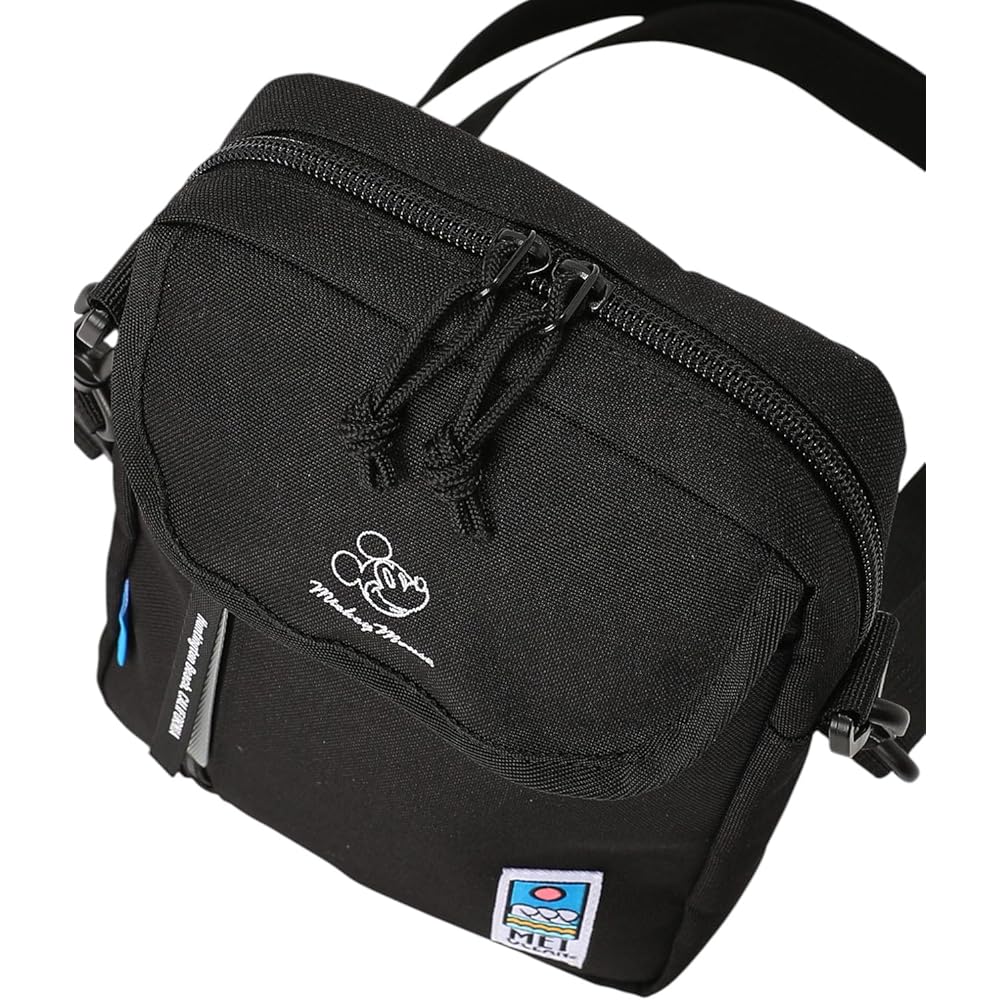 Mei Ocean Mickey Character Collaboration Mini Shoulder Bag Casual Vertical Crossbody Black