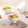 Sky Top Pure White Bone China High-Footed Bowls