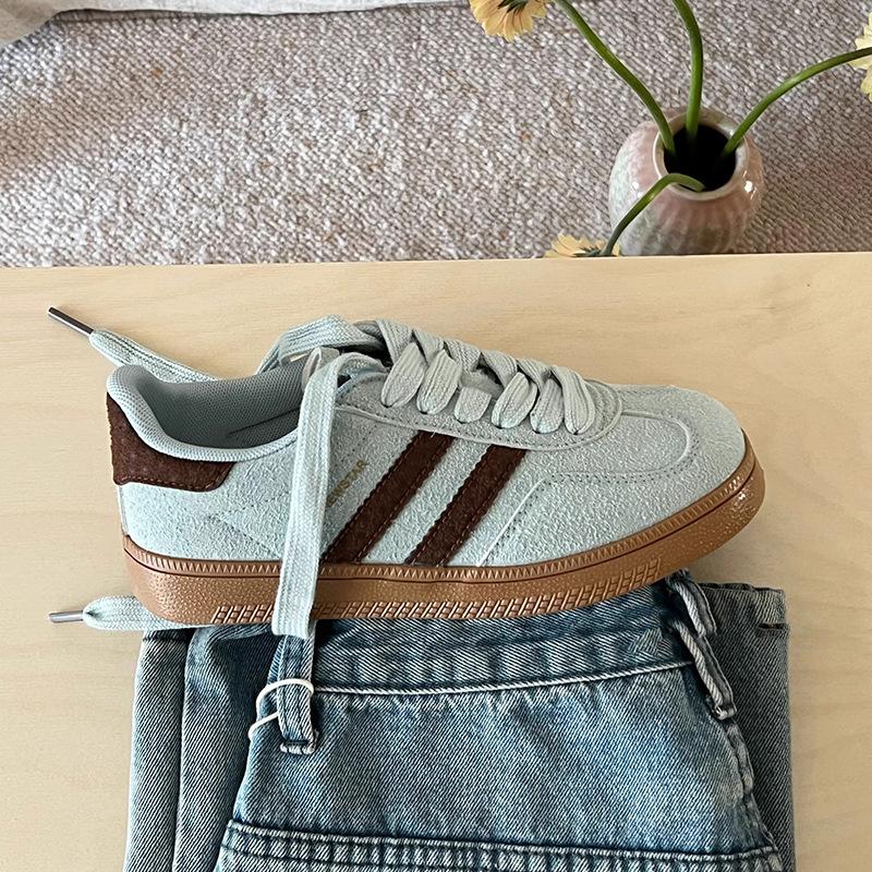 Daren Magnetic Field Thick Baseplate Shoes Women's New Spring Niche Shoes Retro Moral Training Shoes Versatile