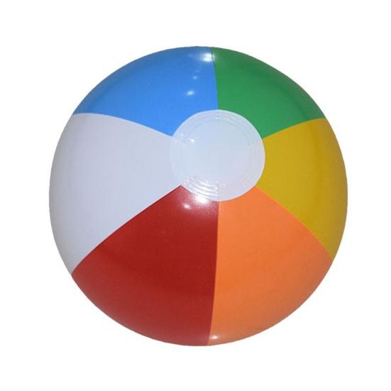 10Pcs Inflatable Beach Ball Leak-proof Inflatable Play Ball Colorful Balloons Beach Sports Shower Ball for Summer Activities