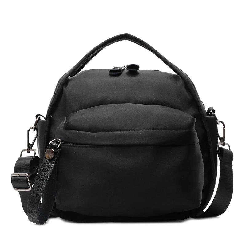

Fashi Zipper Nyl Solid Color Shoulder Bags Soft Commuter Large Capacity Crossbody Bag 2026 High Quality Versatile Handbag