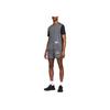 Nike T-shirt da uomo a maniche corte con girocollo e stampa logo color block Grigio DM4646-010