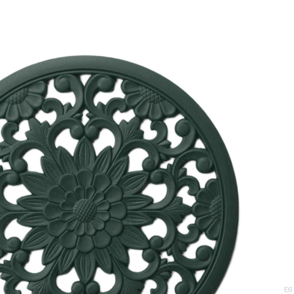 3 / Set Multifunctional Round Silicone Kitchen Countertop Tableware Non- Mat