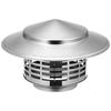 Stainless Steel Chimney Cap Umbrella Design Rainproof Birdproof for Chimney Pipe Stove Exhaust Flue Outdoor Use Durability