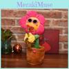 Saxophone Sunflower Plush Toy With Singing And Dancing Functions For Kids Gift