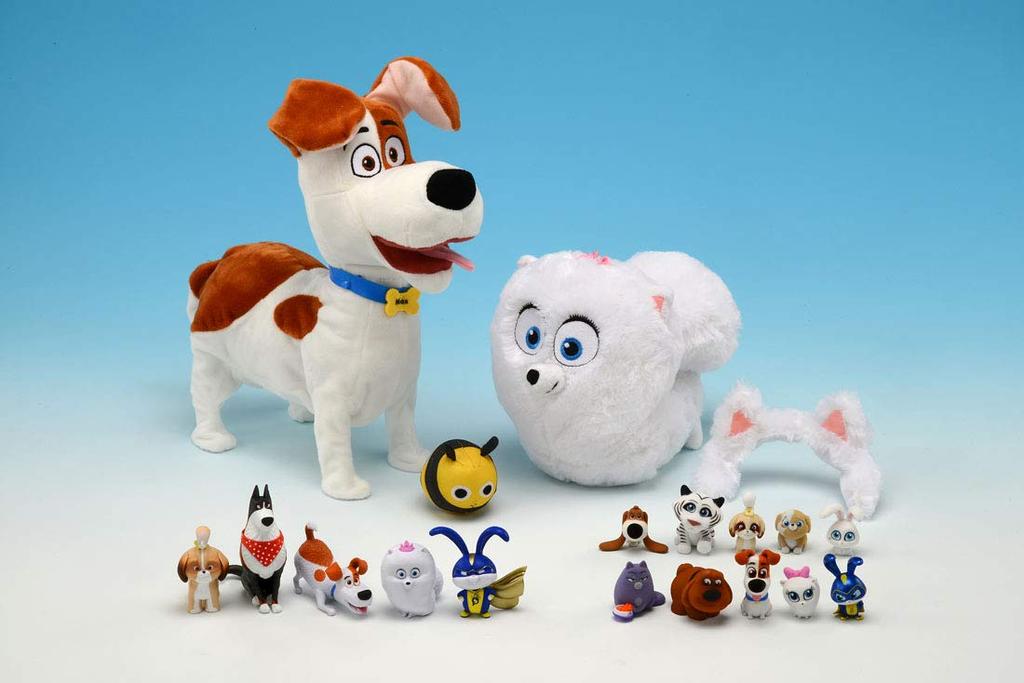Pet 2 figure set of 5