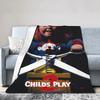 Horror C-chucky Flannel Throw Blanket Super Soft Cozy Bedding Sofa Cover Home Decor Gift Teens Boys Girls Kids