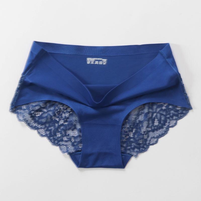 7 Teile/satz frauen Frühling Alle-spiel Große Größe Kausalen Spitze Slip Damen Sommer Mittlere Taille Einfarbig Nahtlose unterhose