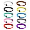 Herren Seilarmband Verstellbares Geflochtenes Seilarmband Lässiges Einfarbiges Schnurarmband Freundschaftsarmband Geschenk für Freund Bruder