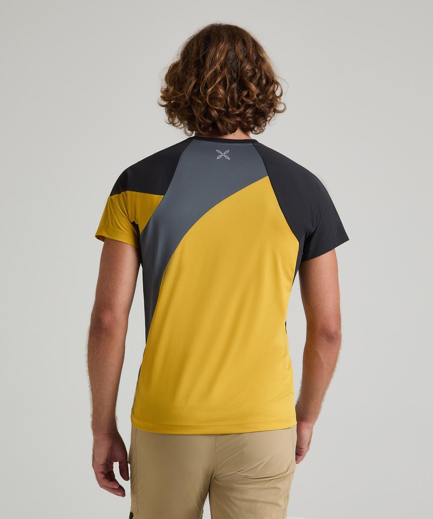 Monchyula Color Blocking T-Shirt Men'S Short Sleeve Outdoor Functional Mtgn24X348