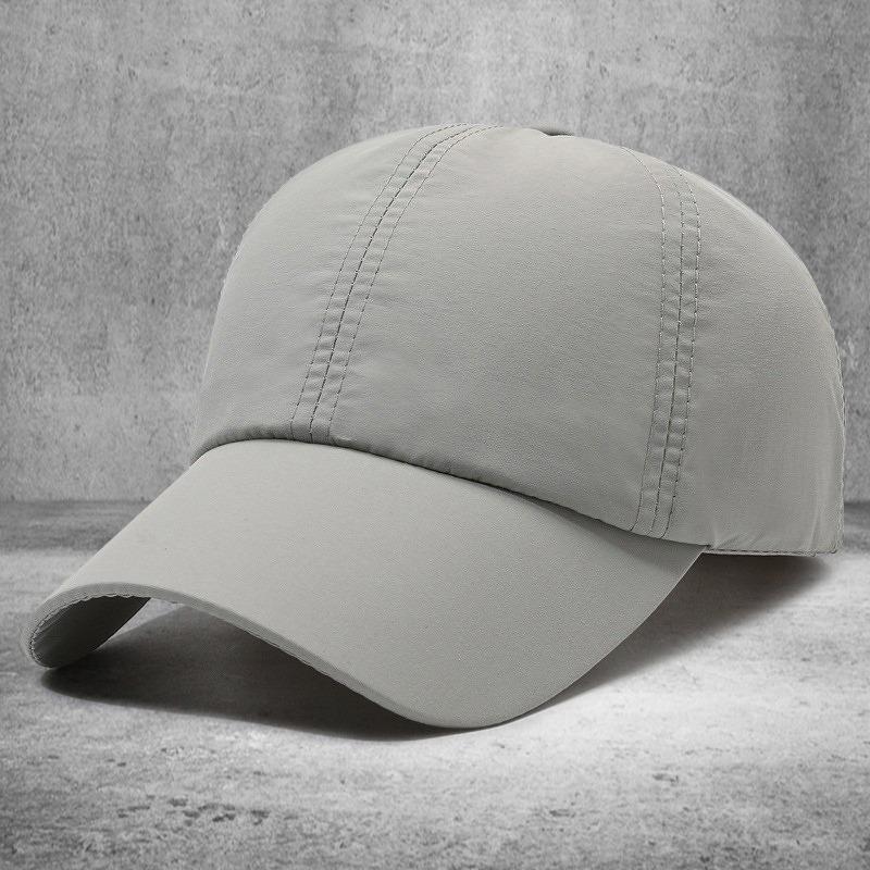 Quick-drying breathable sun hat baseball cap embroidery men's outdoor sports visor women's cap