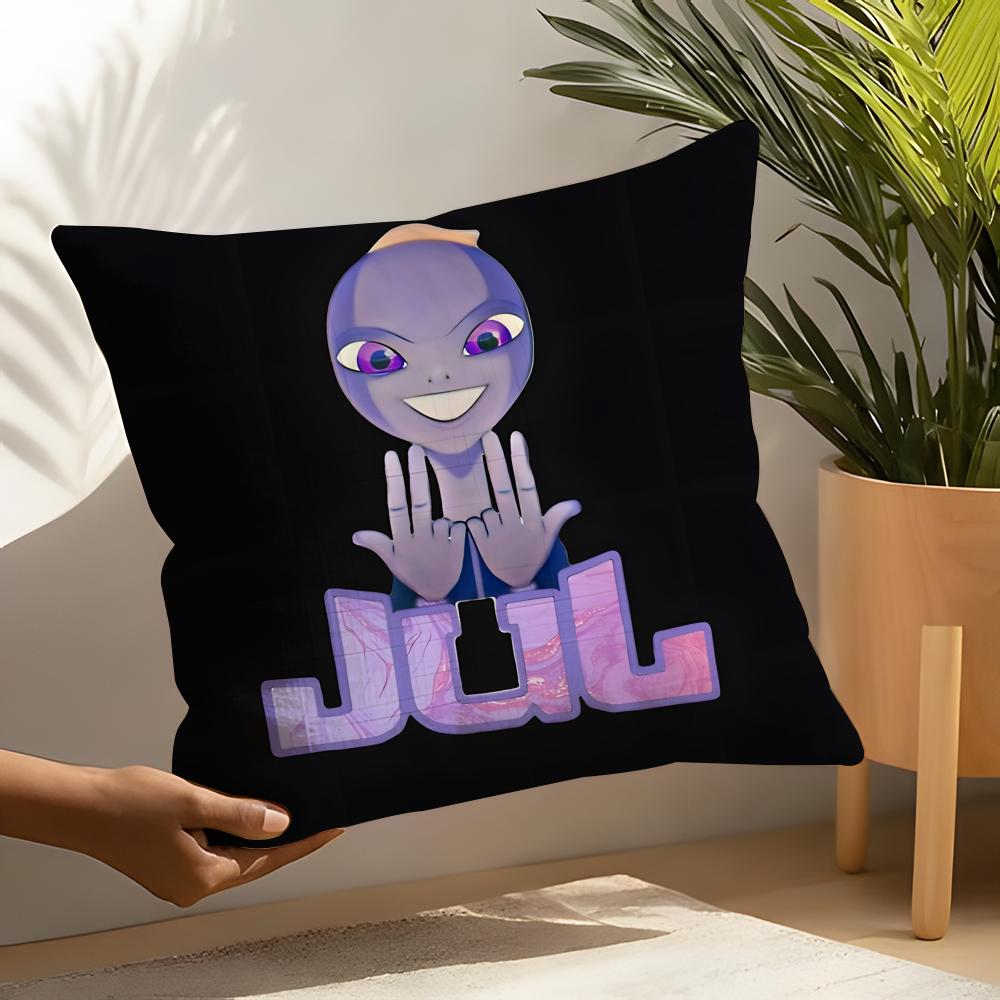 Singer Music JJUL JJulien Mari Pillow Case Linen Cushion Covers For Decorative Sofa Home Pillows Case Car Chair Pillows Cases