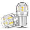 Per auto 12V-24V, Lampadina LED S25 Singola Bianca Esplosiva Posteriore