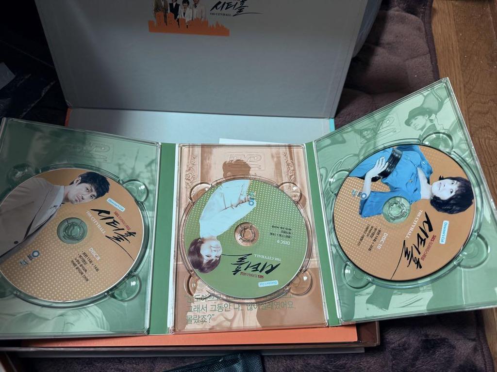 [USED] Limited Edition Korean Drama City Hall Director's Cut DVD (Complete Episodes) Box Set