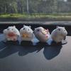 Figurine Statues Auto Dashboard Model Car Oranments Hamster Model Toy Hamster Action Figure