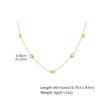 Elegant Double Layer Chain Bowknot Charms Necklace for Women, Stainless Steel Y-shaped Thin Link Necklace, Fashion Jewelry Gifts