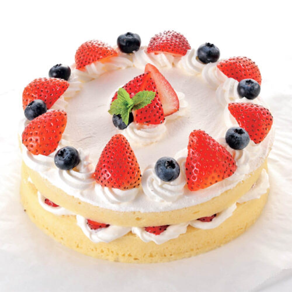 Tiger Crown Microwave Cooking White 238 X PC Sponge Cake Round Heart 3550 of Utensils, & Pink, 104mm, Set, Polypropylene, & Shapes, (Set 3)